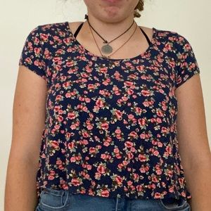 Flower Crop Top